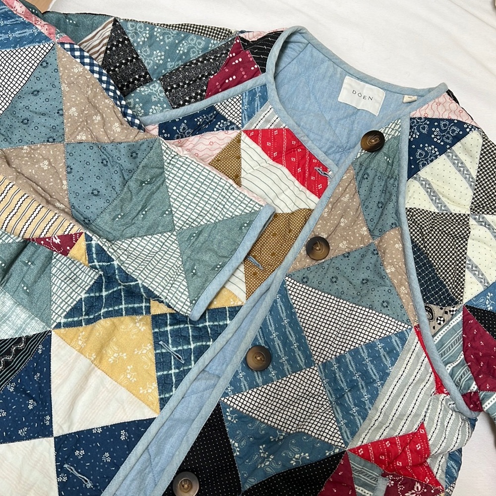 Doen Patchwork Sedona Jacket size XS